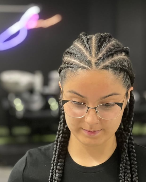 Braids, κοτσίδες κολλητές στο κεφάλι
